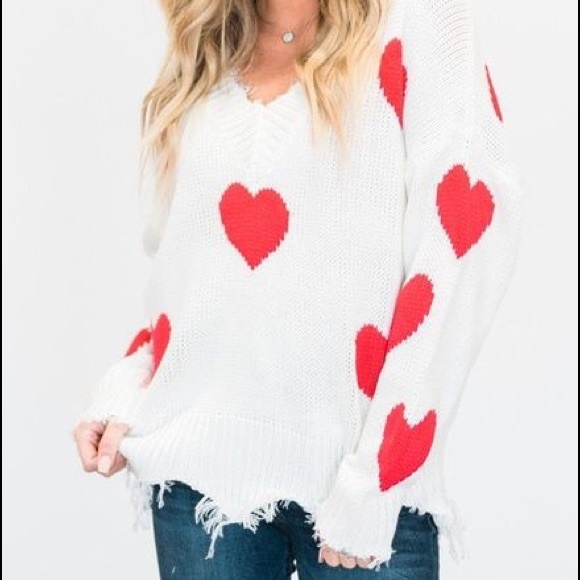 Valentines sweater - Picture 3 of 4